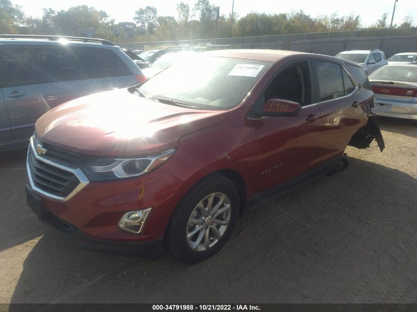 2021 CHEVROLET EQUINOX LT VIN: 2GNAXUEV5M6155515
