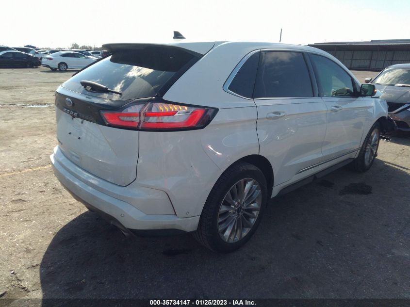 2021 FORD EDGE TITANIUM VIN: 2FMPK3K95MBA11288
