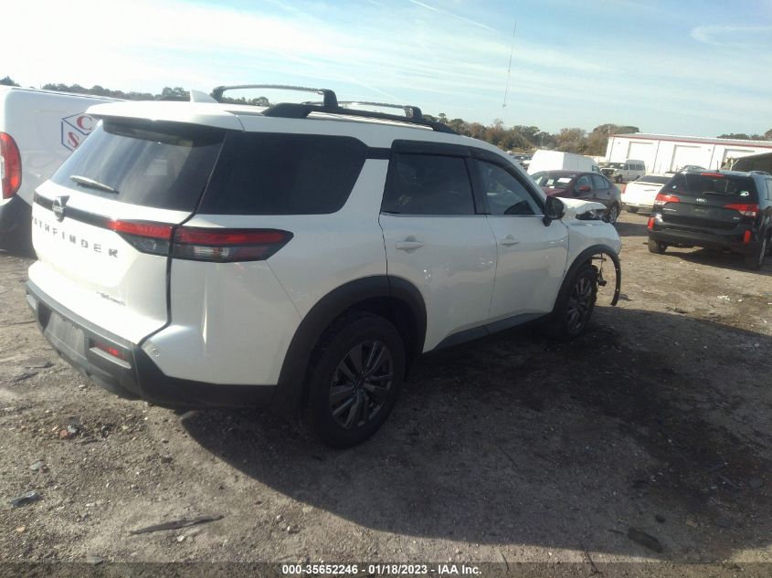 2022 NISSAN PATHFINDER SV VIN: 5N1DR3BC7NC257917