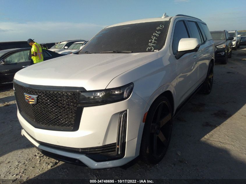2021 CADILLAC ESCALADE SPORT PLATINUM VIN: 1GYS4GKL9MR228300
