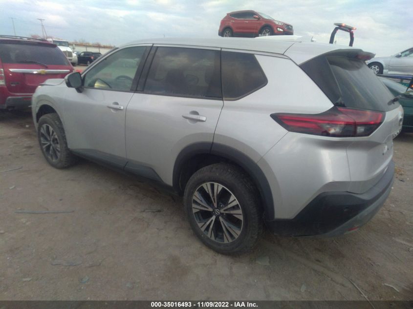 2021 NISSAN ROGUE SV VIN: 5N1AT3BB6MC703338