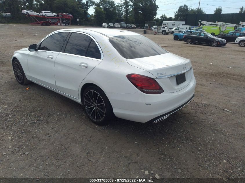 2021 MERCEDES-BENZ C-CLASS C 300 VIN: W1KWF8DB5MR620188
