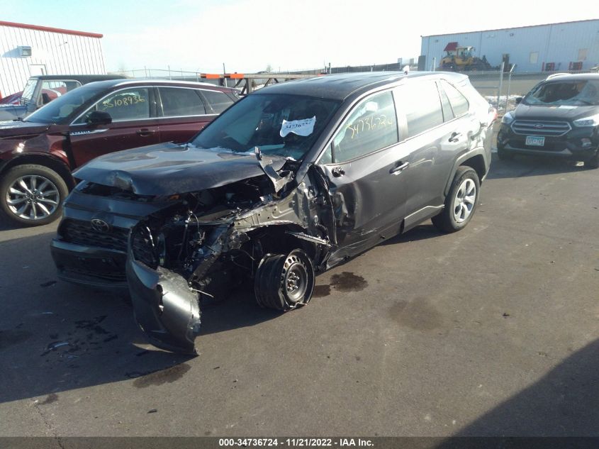 2022 TOYOTA RAV4 LE VIN: 2T3F1RFV7NW276676