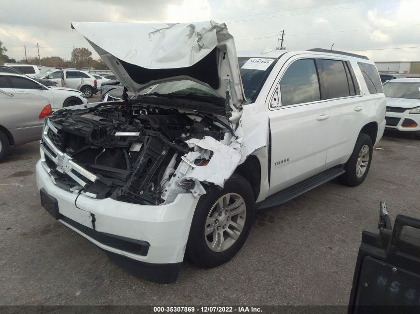 2020 CHEVROLET TAHOE LT VIN: 1GNSCBKCXLR309582