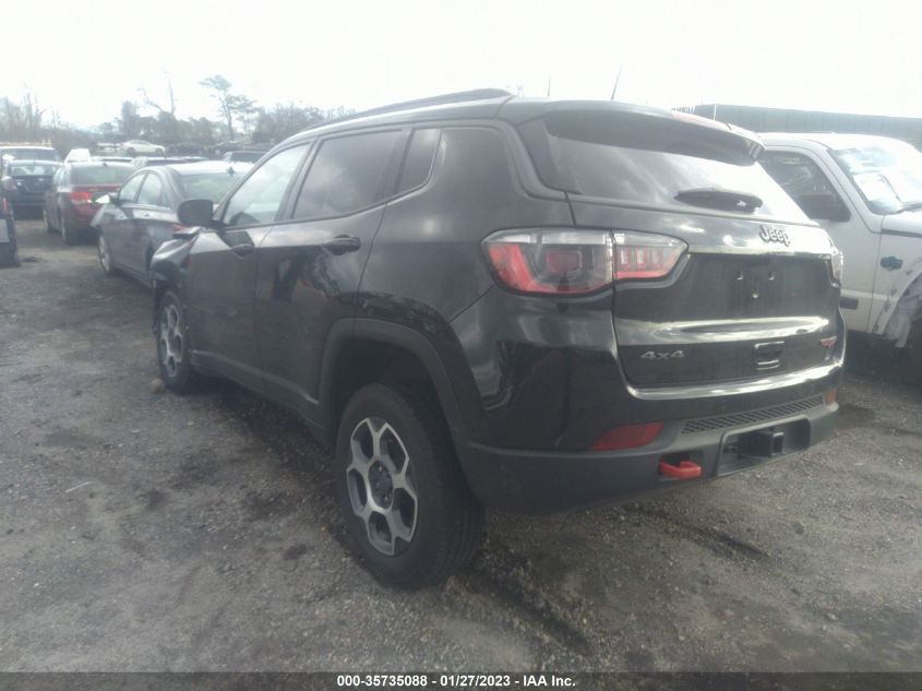2022 JEEP COMPASS TRAILHAWK VIN: 3C4NJDDBXNT147376