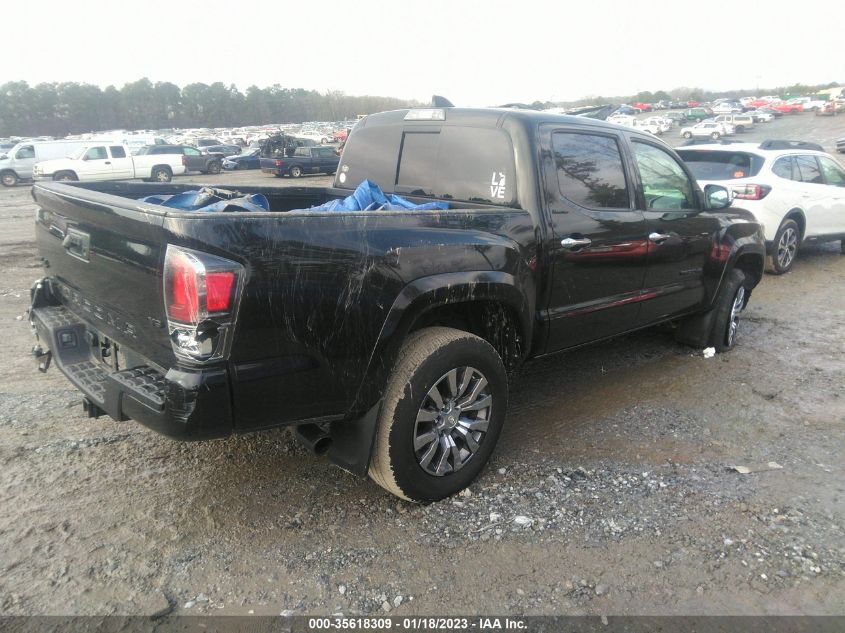 2021 TOYOTA TACOMA 4WD LIMITED VIN: 3TMGZ5AN4MM397548