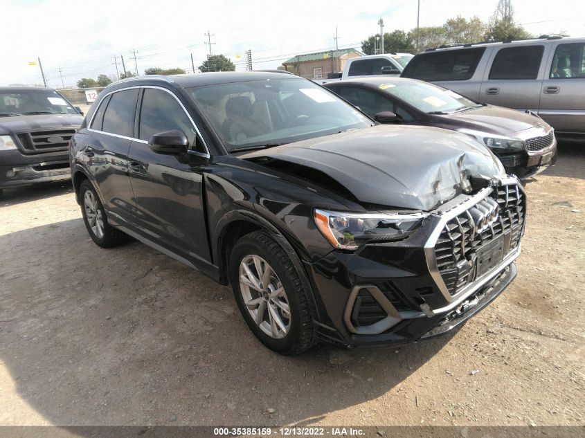 2022 AUDI Q3 S LINE PREMIUM VIN: WA1DECF32N1069841