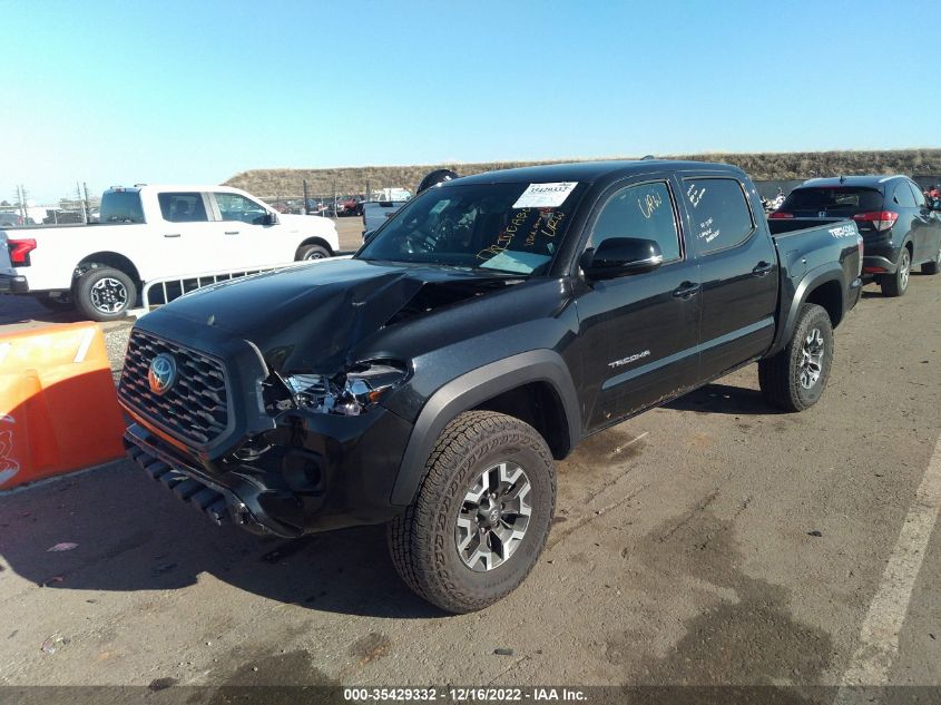 2022 TOYOTA TACOMA 4WD SR/SR5/TRD SPORT VIN: 3TMCZ5AN8NM475359