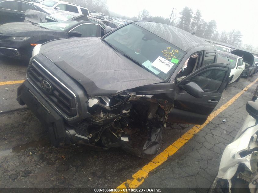 2021 TOYOTA TACOMA 2WD SR5/TRD SPORT VIN: 5TFAZ5CN1MX098659