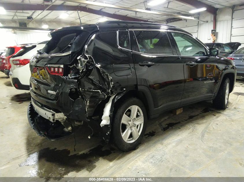 2022 JEEP COMPASS LATITUDE VIN: 3C4NJDBB1NT181791
