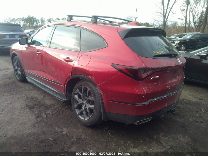2022 ACURA MDX W/A-SPEC PACKAGE VIN: 5J8YE1H03NL031250