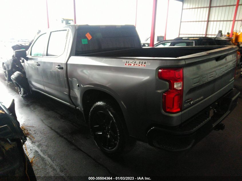 2022 CHEVROLET SILVERADO 1500 LTD CUSTOM TRAIL BOSS VIN: 3GCPYCEK1NG124302