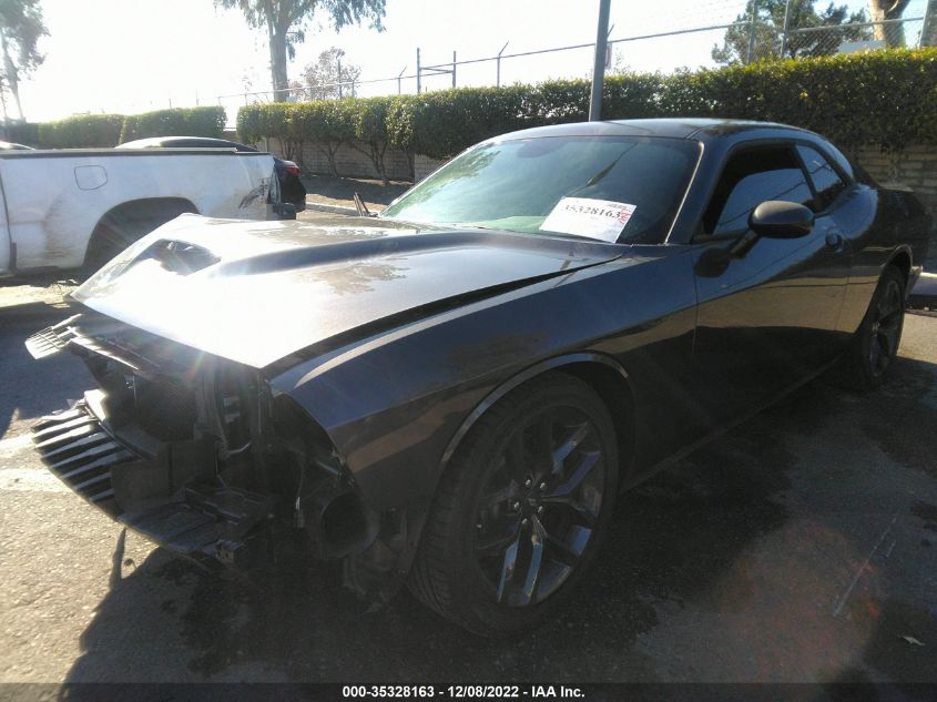 2022 DODGE CHALLENGER GT VIN: 2C3CDZJG5NH165308