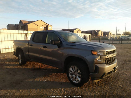 2021 CHEVROLET SILVERADO 1500 CUSTOM VIN: 3gcpybek6mg238966