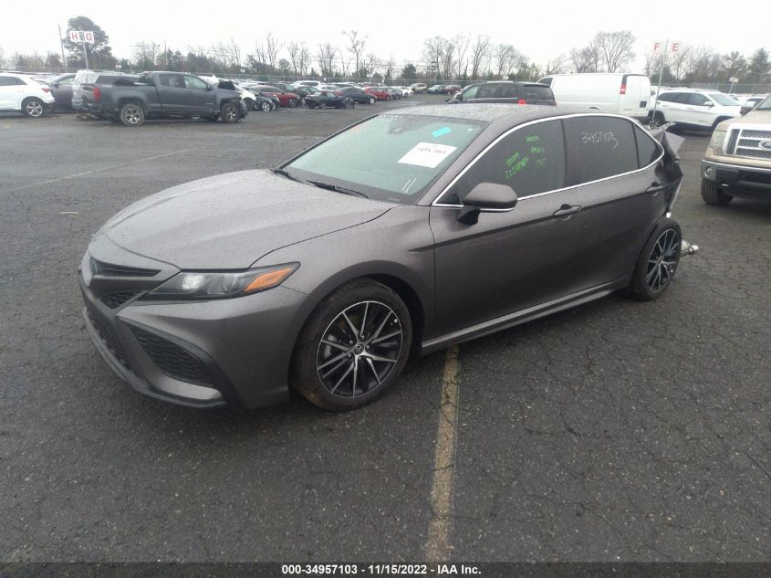 2022 TOYOTA CAMRY HYBRID VIN: 4T1G31AKXNU582132