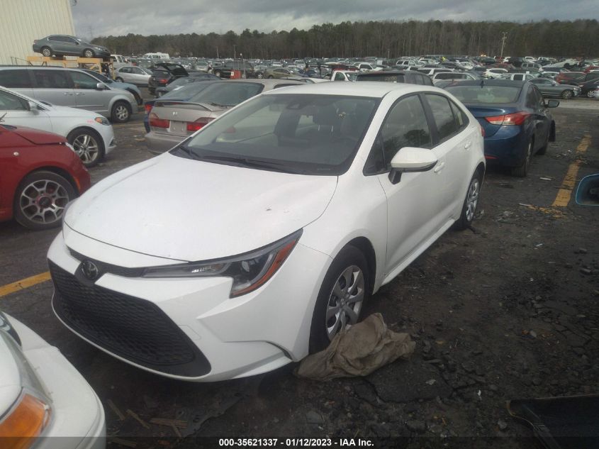 2022 TOYOTA COROLLA LE VIN: JTDEPMAE9N3015136