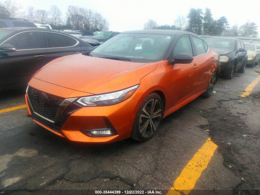 2021 NISSAN SENTRA SR VIN: 3N1AB8DV1MY319506