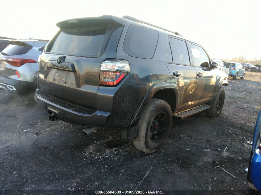 2021 TOYOTA 4RUNNER VENTURE VIN: JTEHU5JR5M5926755