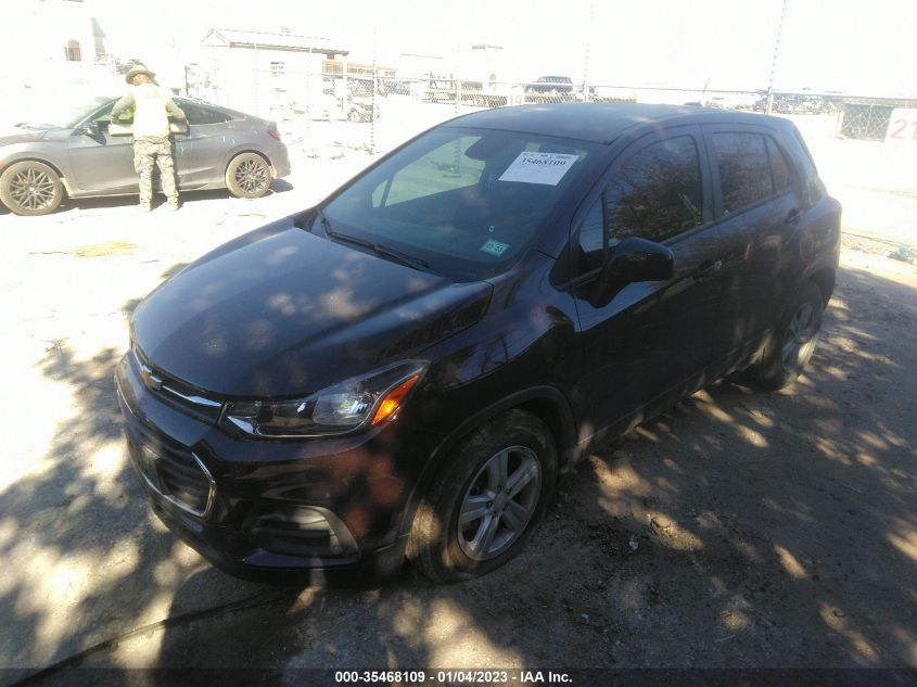 2021 CHEVROLET TRAX LS VIN: KL7CJKSB1MB314459