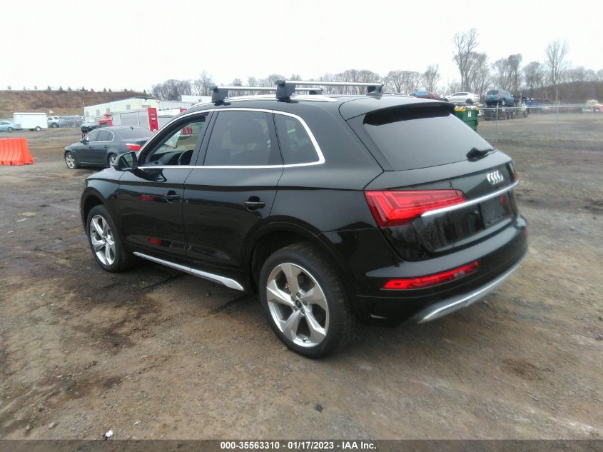 2021 AUDI Q5 PREMIUM PLUS VIN: WA1BAAFYXM2062230
