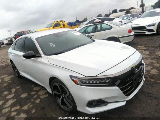 2021 HONDA ACCORD SEDAN SPORT SE VIN: 1HGCV1F41MA025263