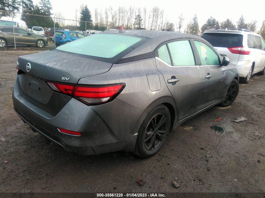 2021 NISSAN SENTRA SV VIN: 3N1AB8CV8MY257622