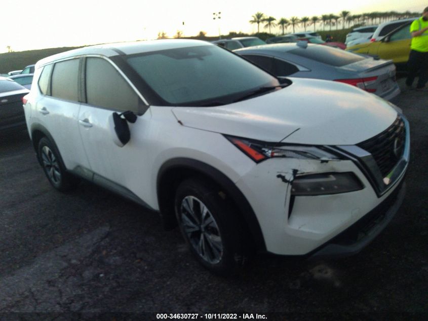 2021 NISSAN ROGUE SV VIN: JN8AT3BA7MW006629
