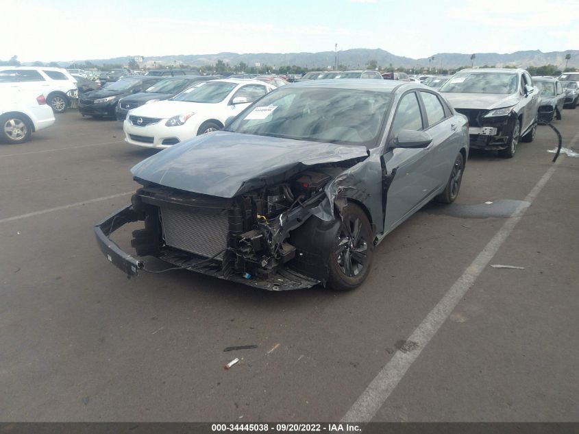 2022 HYUNDAI ELANTRA SEL VIN: KMHLM4AG0NU329541