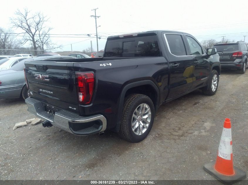 2022 GMC SIERRA 1500 SLE VIN: 3GTUUBET8NG565197