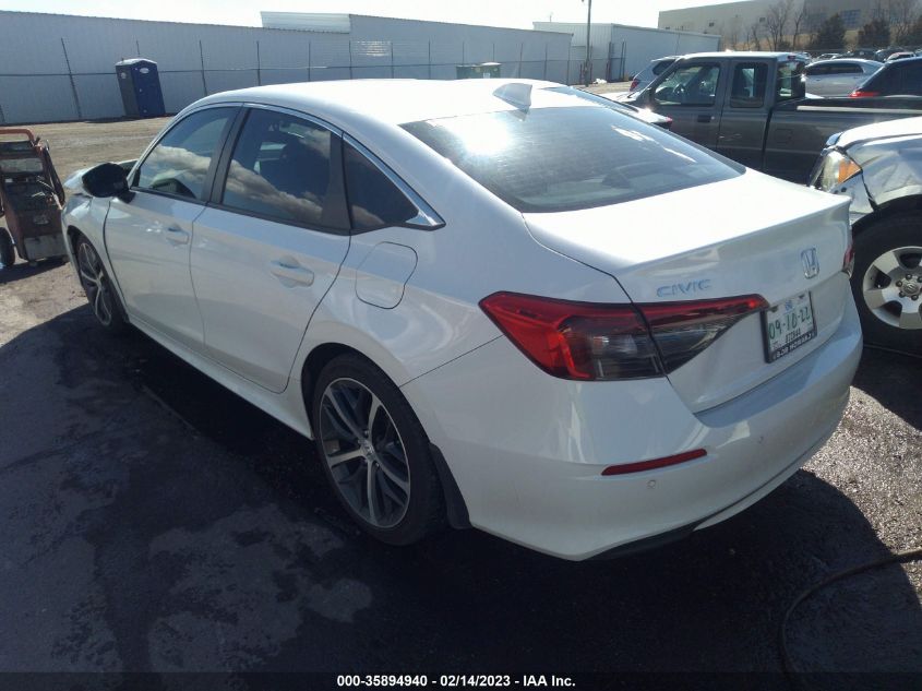2022 HONDA CIVIC SEDAN TOURING VIN: 2HGFE1F93NH300417