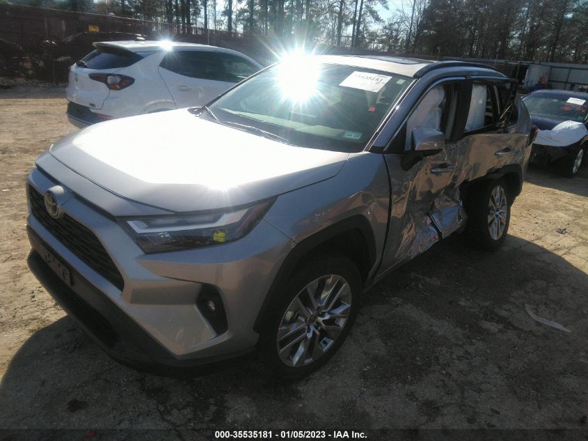2022 TOYOTA RAV4 XLE PREMIUM VIN: 2T3C1RFV4NC192450