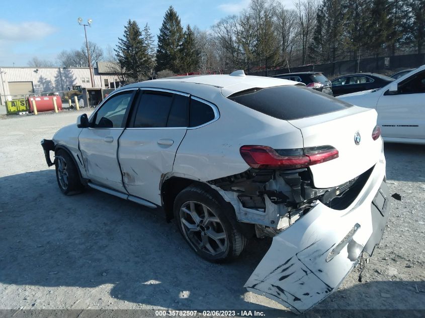 2022 BMW X4 XDRIVE30I VIN: 5UX33DT01N9J57142