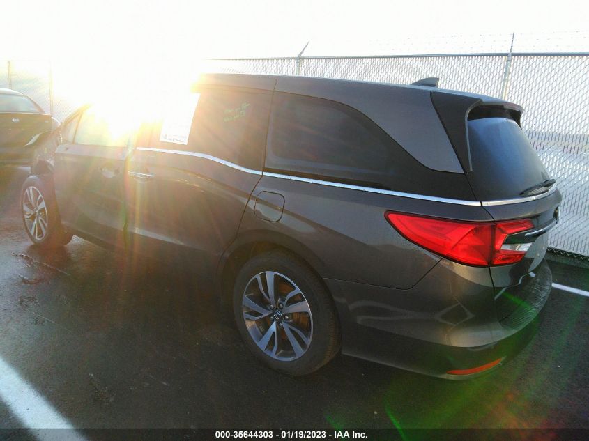 2022 HONDA ODYSSEY TOURING VIN: 5FNRL6H83NB008842