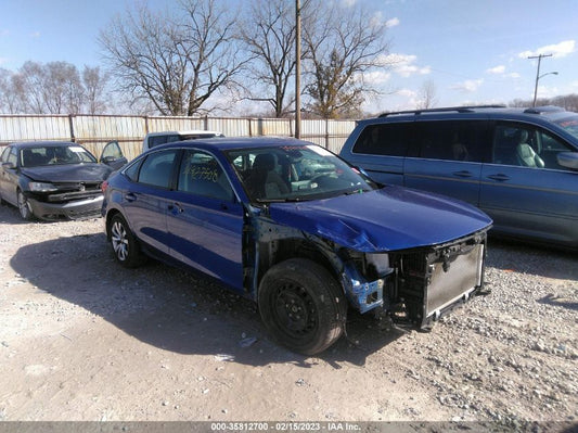 2022 HONDA CIVIC SEDAN LX VIN: 2HGFE2F2XNH528410