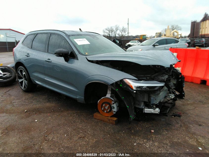 2022 VOLVO XC60 R-DESIGN VIN: YV4L12RM3N1921168
