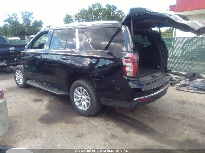 2021 CHEVROLET TAHOE LT VIN: 1GNSKNKD9MR358769