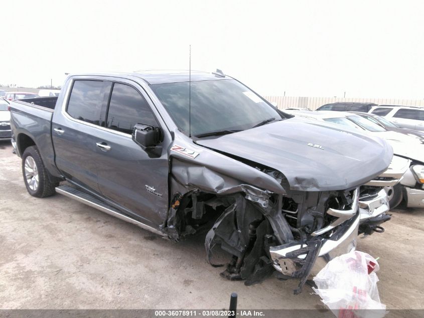 2022 CHEVROLET SILVERADO 1500 LTD LTZ VIN: 1GCUYGEL0NZ207447