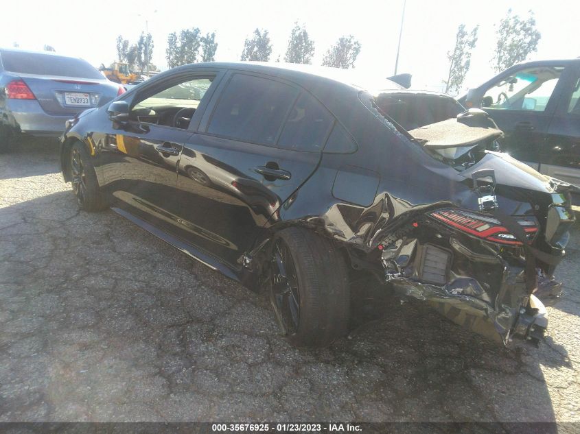 2021 TOYOTA COROLLA SE/NIGHTSHADE/APEX SE VIN: 5YFS4MCE3MP084855