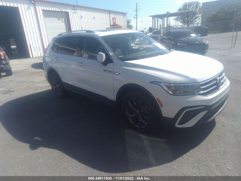 2022 VOLKSWAGEN TIGUAN SE VIN: 3VV3B7AX6NM122976