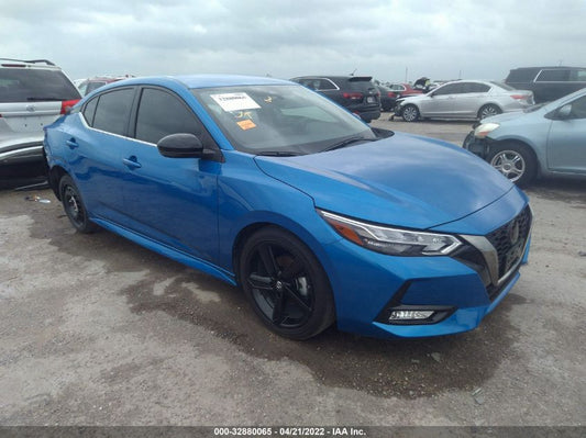 2021 NISSAN SENTRA SR VIN: 3N1AB8DV1MY321109
