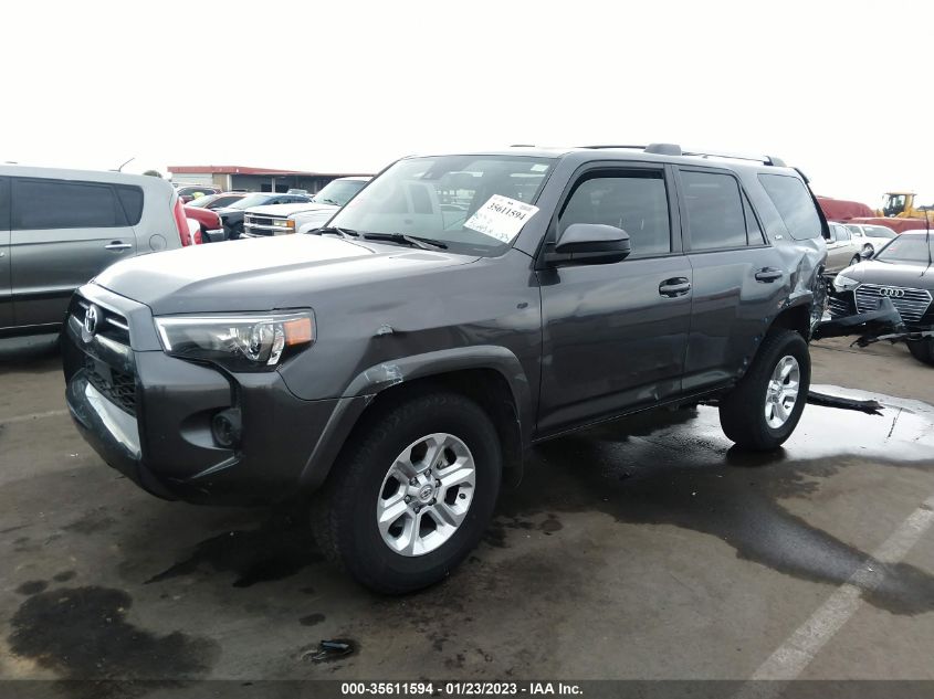 2021 TOYOTA 4RUNNER SR5 VIN: JTEEU5JR3M5247019
