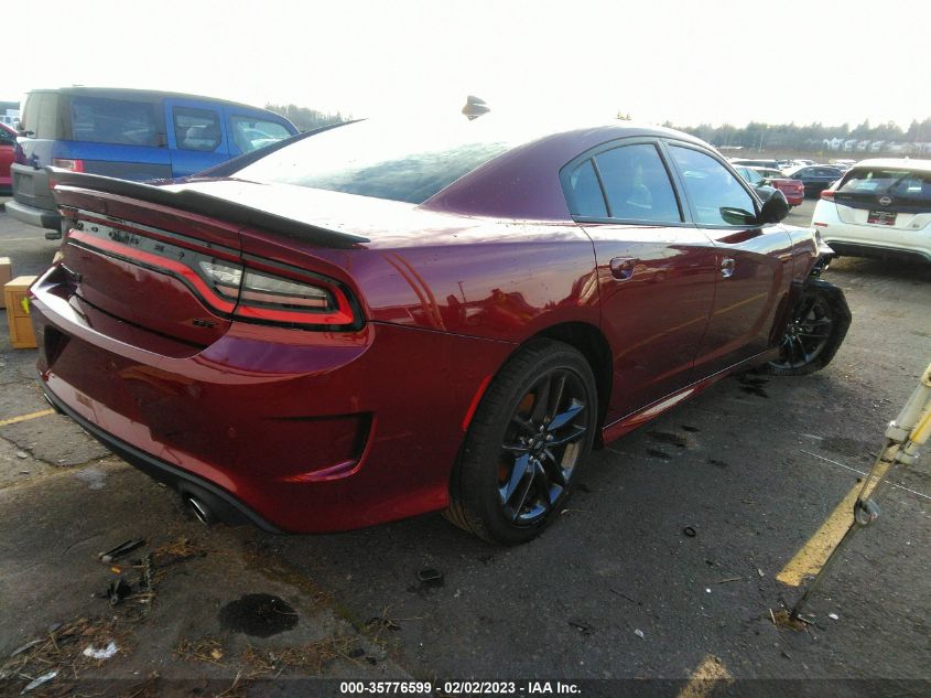 2022 DODGE CHARGER GT VIN: 2C3CDXMG1NH179738
