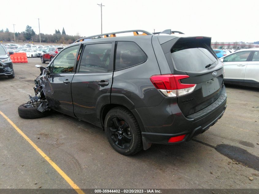 2022 SUBARU FORESTER WILDERNESS VIN: JF2SKAMC4NH522105