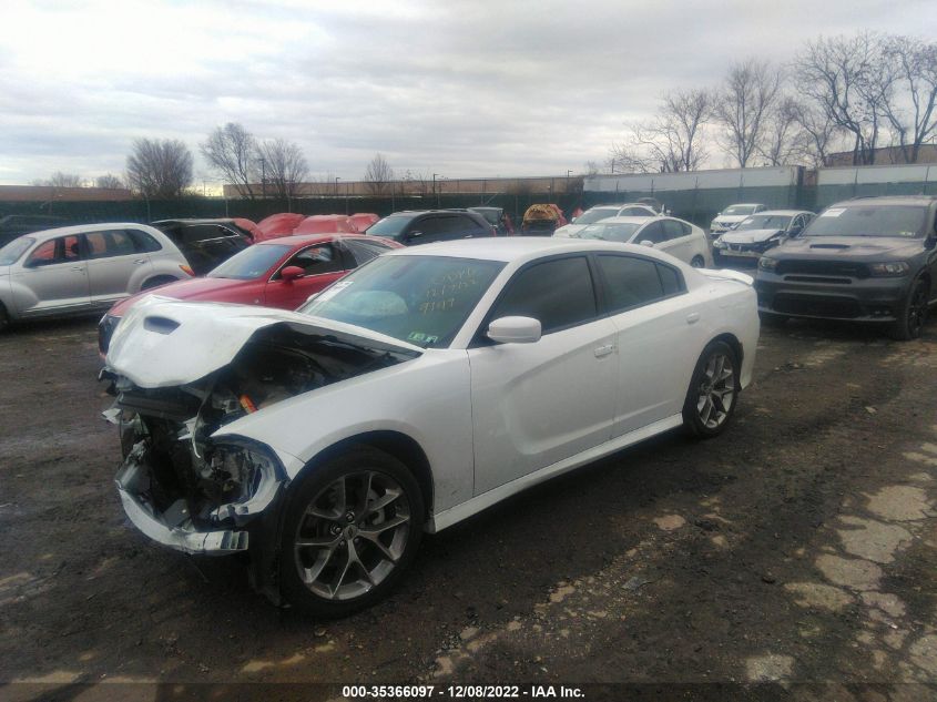 2021 DODGE CHARGER GT VIN: 2C3CDXHG5MH679149