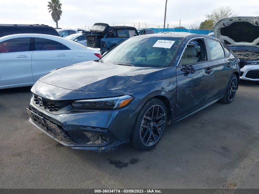 2023 HONDA CIVIC HATCHBACK SPORT TOURING VIN: 19XFL1H88PE002467