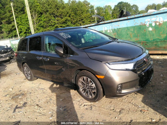 2022 HONDA ODYSSEY EX-L VIN: 5FNRL6H74NB061122