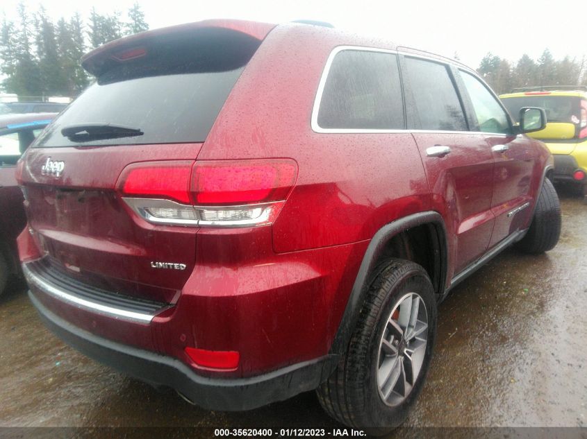 2022 JEEP GRAND CHEROKEE WK LIMITED VIN: 1C4RJFBG5NC138303