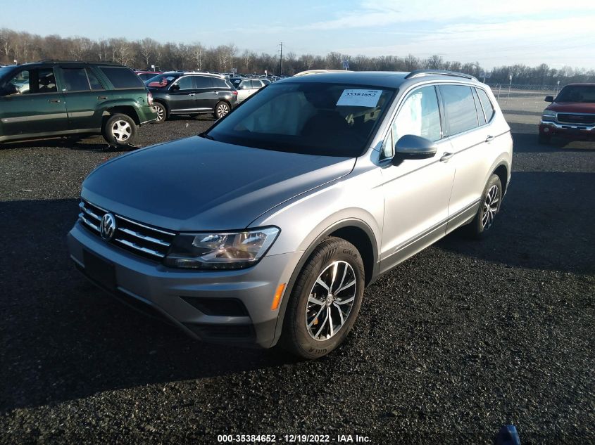 2021 VOLKSWAGEN TIGUAN SE/SE R-LINE BLACK/SEL VIN: 3VV3B7AX3MM146585