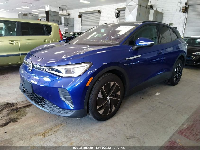 2022 VOLKSWAGEN ID.4 PRO S VIN: WVGGNPE26NP048471