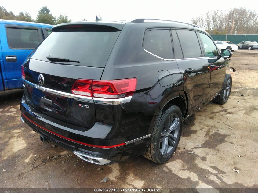 2022 VOLKSWAGEN ATLAS 3.6L V6 SEL R-LINE VIN: 1V2AR2CA6NC501389
